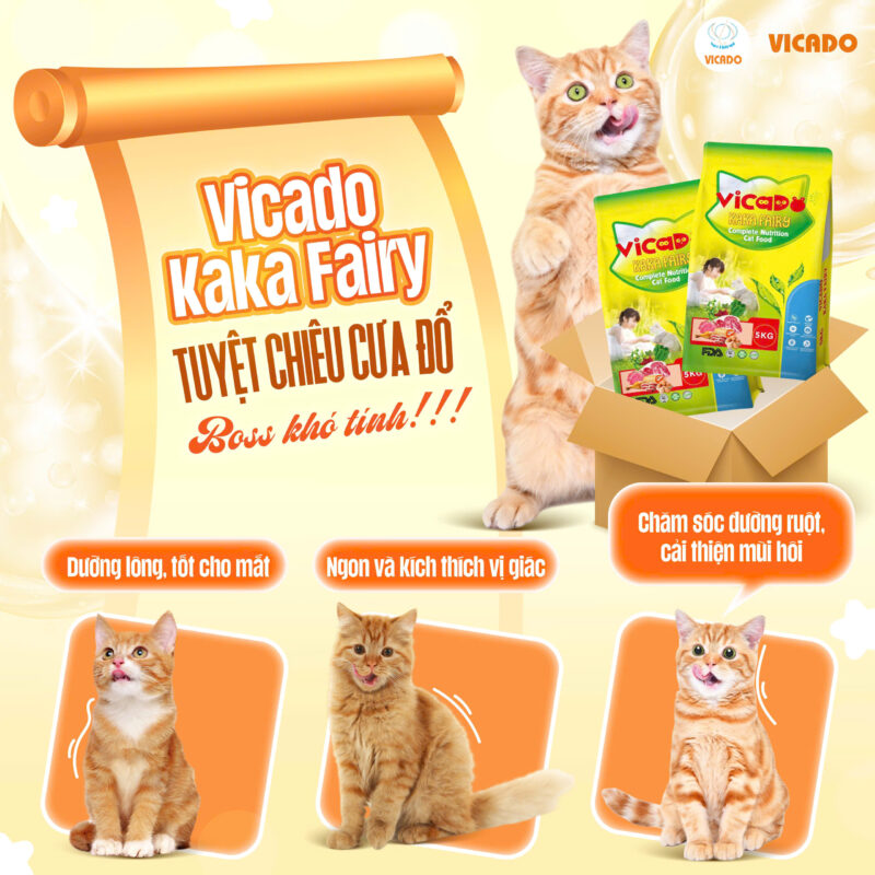 Thức ăn hạt cao cấp Vicado 5kg