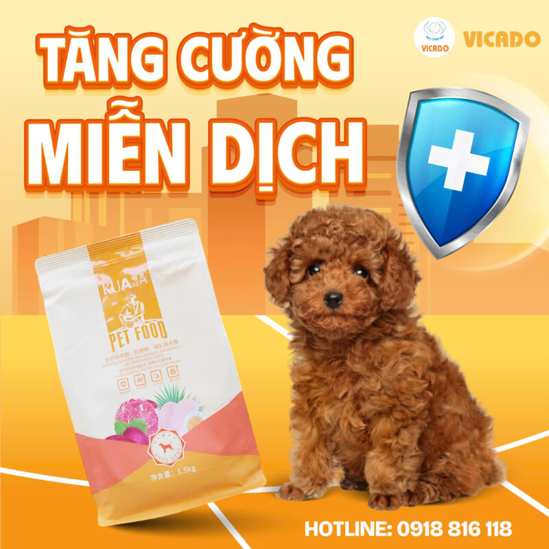 Thức ăn cho chó dưới 12 tháng tuổi 1.5kg