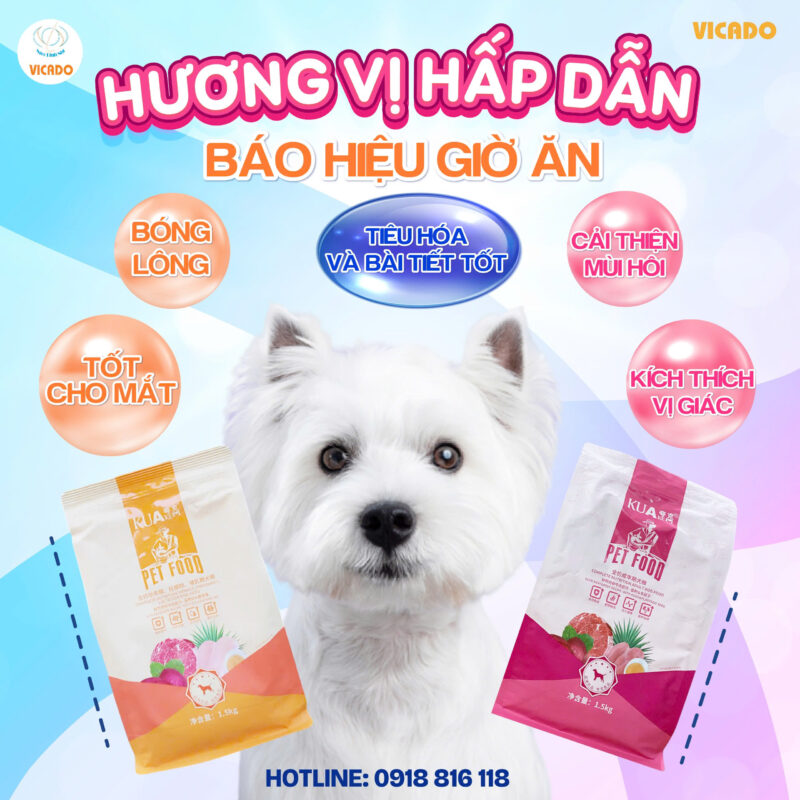 Thức ăn cho chó dưới 12 tháng tuổi 1.5kg